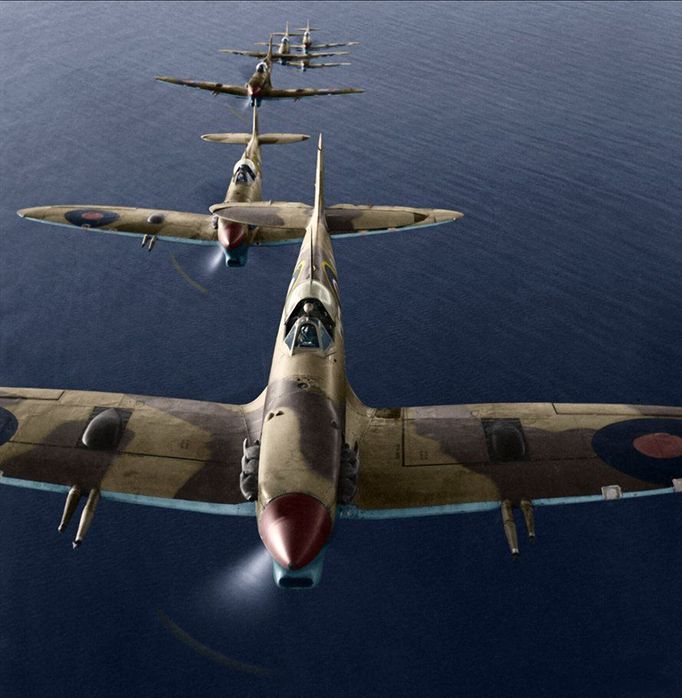 Letoun Supermarine Spitfire