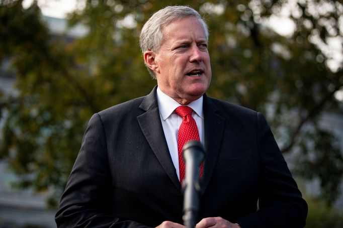 Personální šéf Bílého domu Mark Meadows