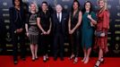 Soccer Football - The Ballon d’Or awards - Theatre du Chatelet, Paris, France - December 2, 2019   Lyon's Wendie Renard, Amandine Henry, Dzsenifer Marozsan, Sara Bouhaddi