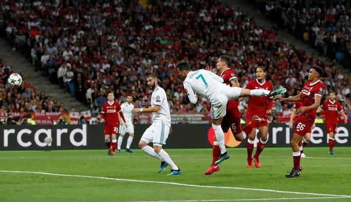 fotbal, Liga mistrů 2017/2018, Real Madrid - Liverpool