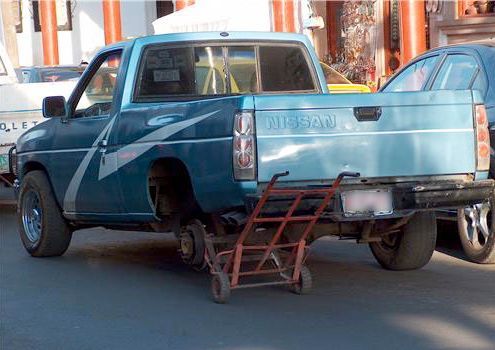 Kreativní automechanika pro chudé či líné řidiče