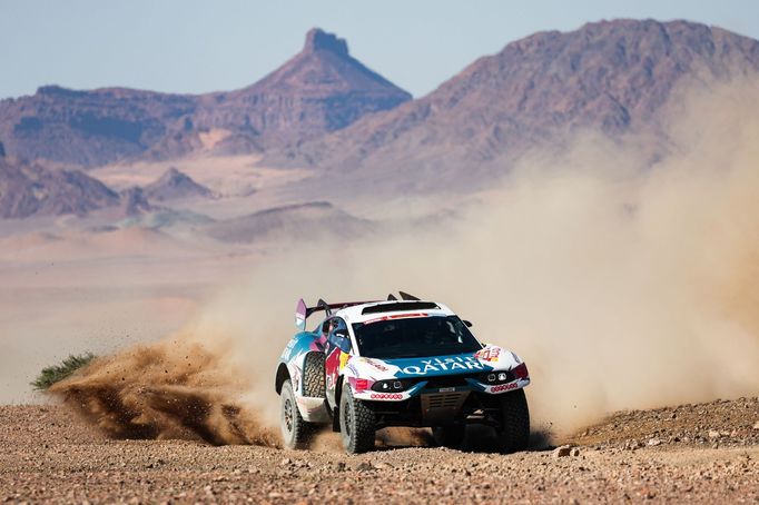 Násir Attíja (Prodrive) před Rallye Dakar 2024