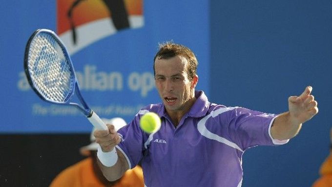 Radek Štěpánek postoupil již do třetího kola Australian Open.