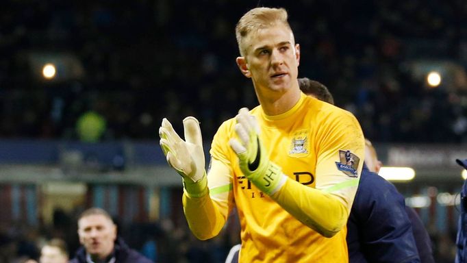 Manchester City - Joe Hart v osmifinále LM 2014/15