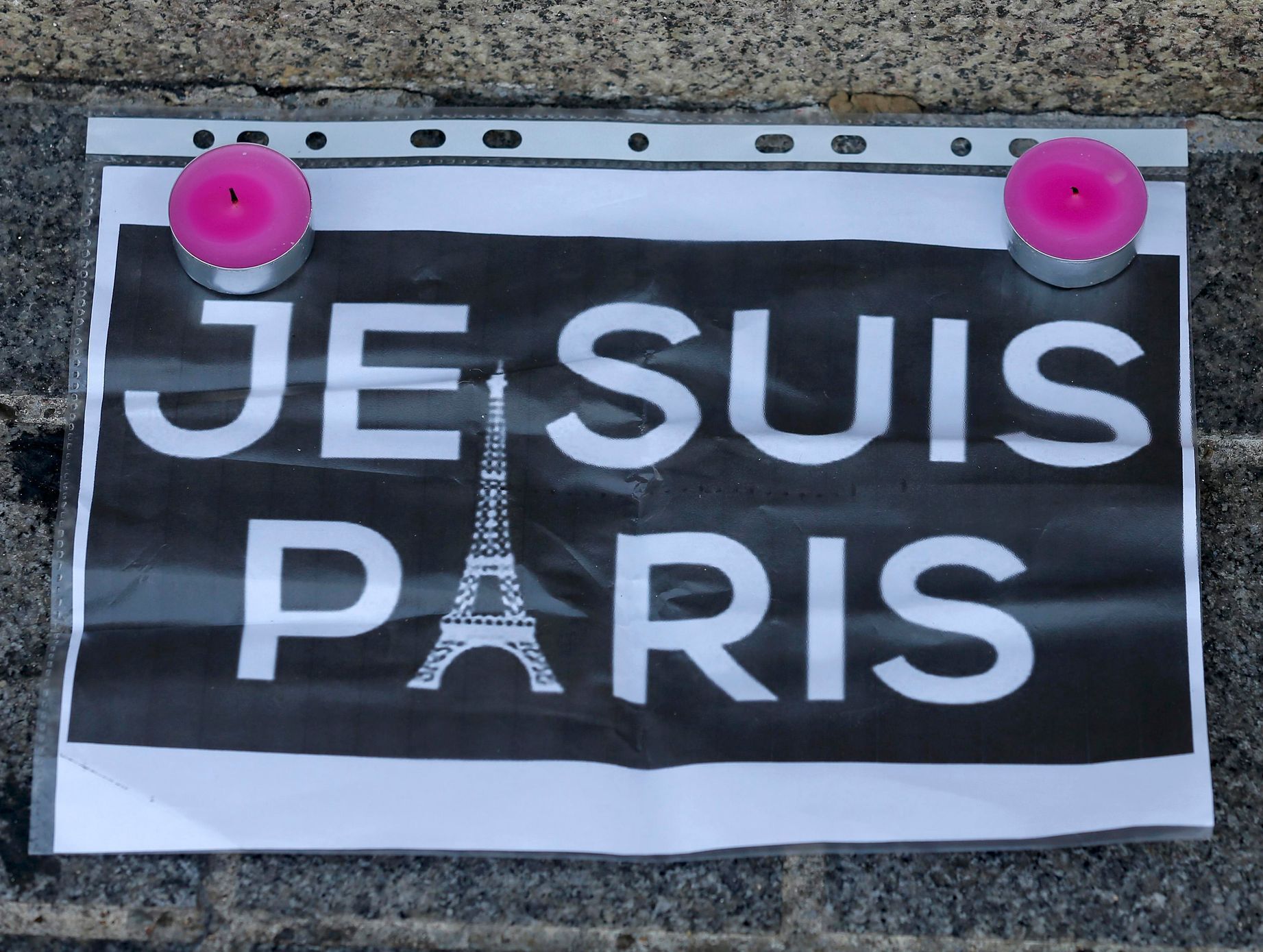 Den po útocích  Paříži