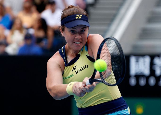 Linda Nosková na letošním Australian Open