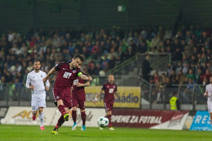 Fotbalová liga: Karviná vs. Sparta (David Lafata)