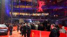 Snímek ze čtvrtečního zahájení festivalu Berlinale.