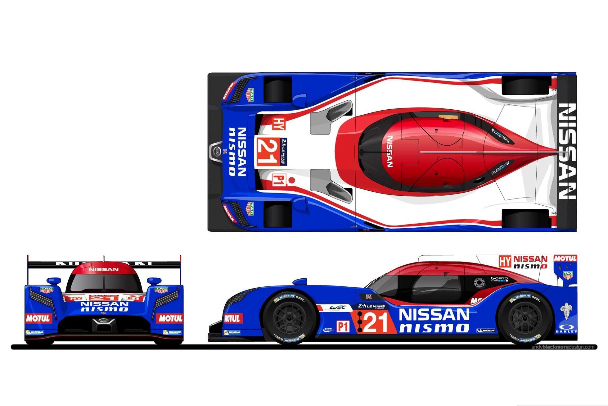 Nissan GT­R LM NISMO