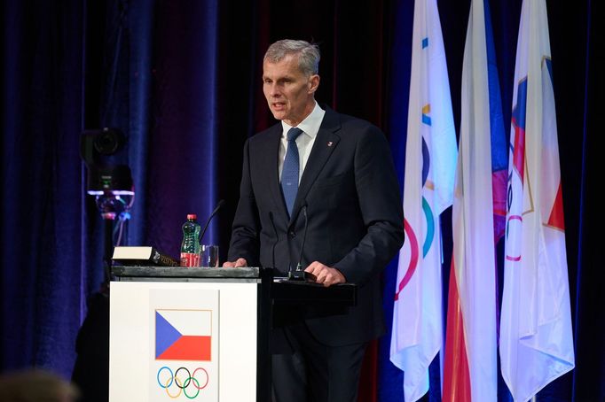 Předseda Českého olympijského výboru (ČOV) Jiří Kejval .