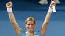 Je konec. Kim Clijstersová může slavit vítězství