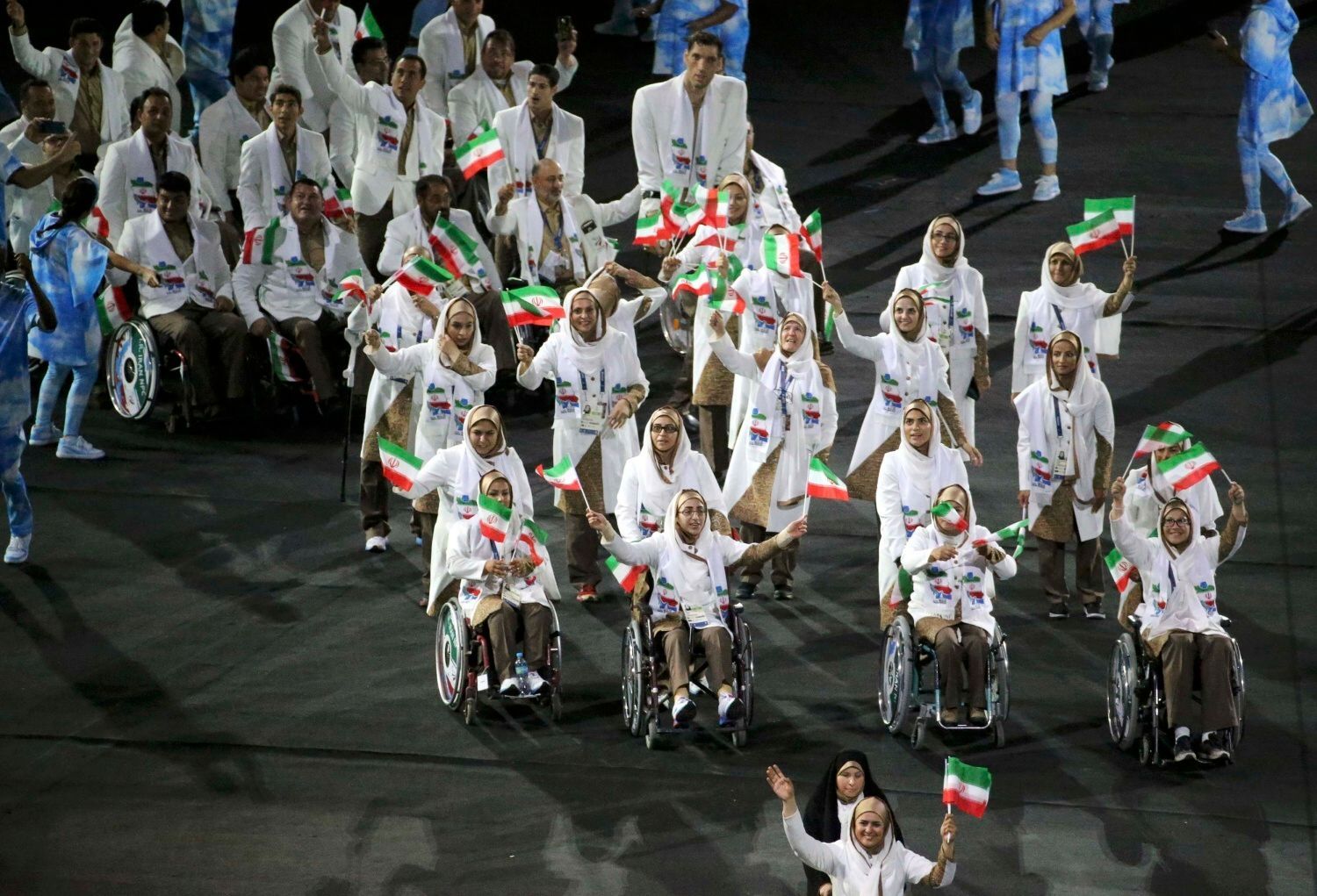 Zahajovací ceremoniál paralympiády 2016 - Írán