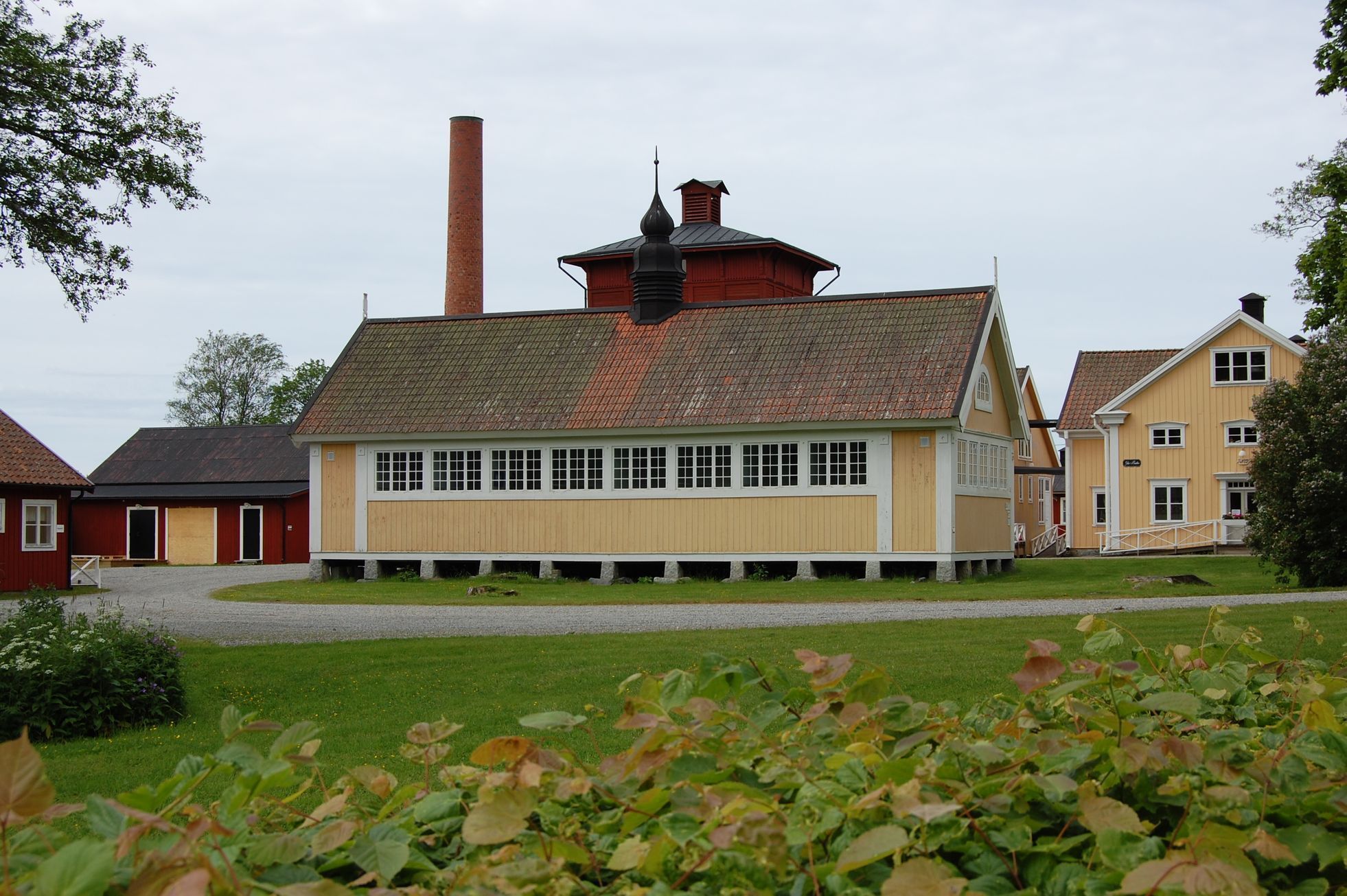 Lázeňský komplex v Sätra Brunn, Švédsko