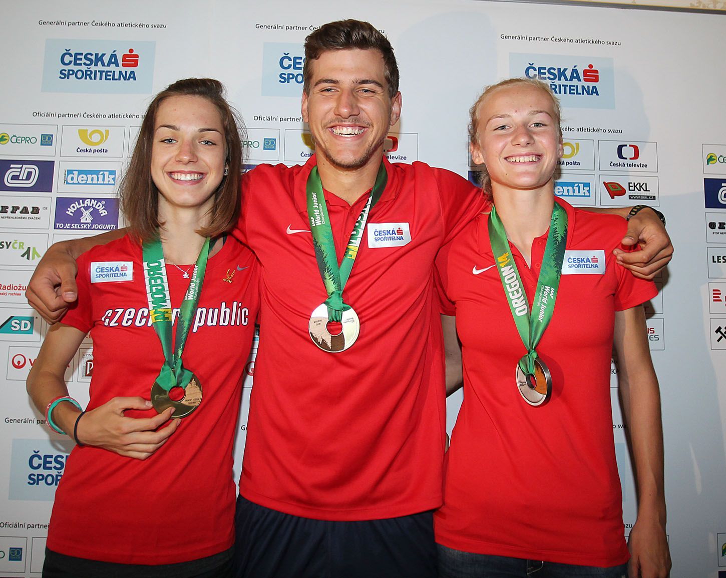 Sýkora, Drahotová a Hrubá, medailisté z MS juniorů v atletice