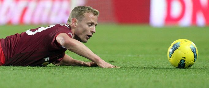 Fotbalista klubu AC Sparta Praha Jiří Jarošík.