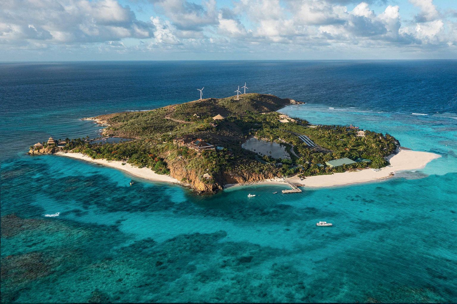 Necker Island v Karibiku