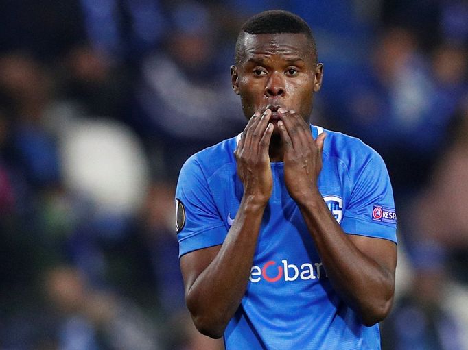 Genk - Slavia: Mbwana Samatta