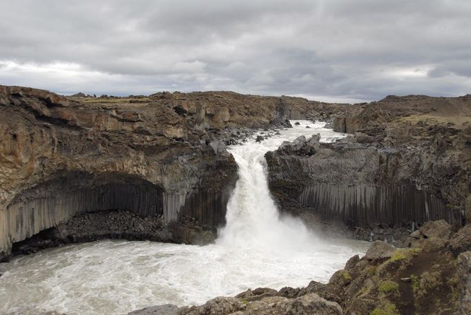 vodopád Aldeyjarfoss, Island