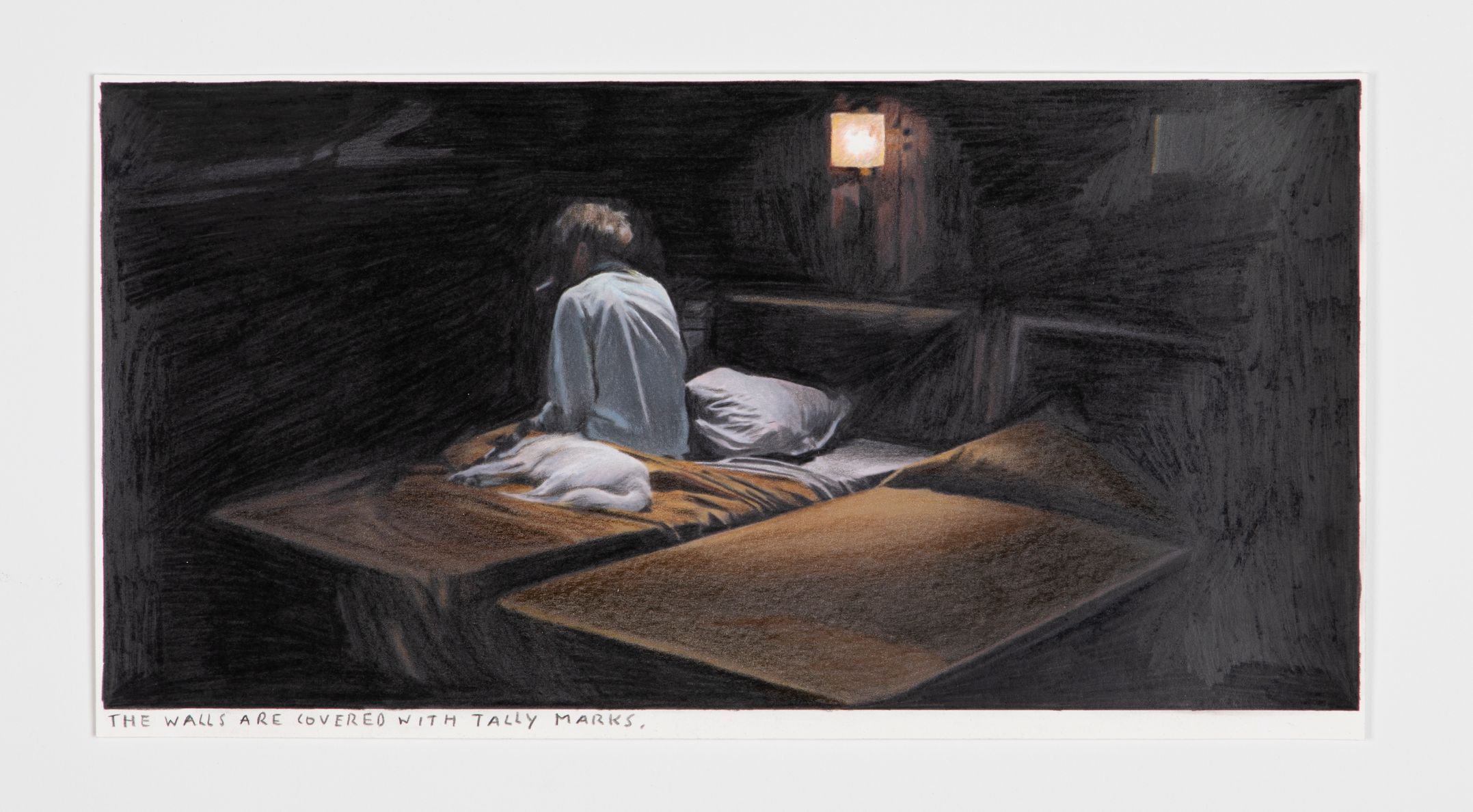 Rinus van de Velde: The walls are covered with tally marks