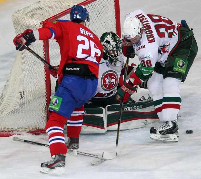 HC LEV Praha - AK Bars Kazaň (štědroodpolední partička hokeje)