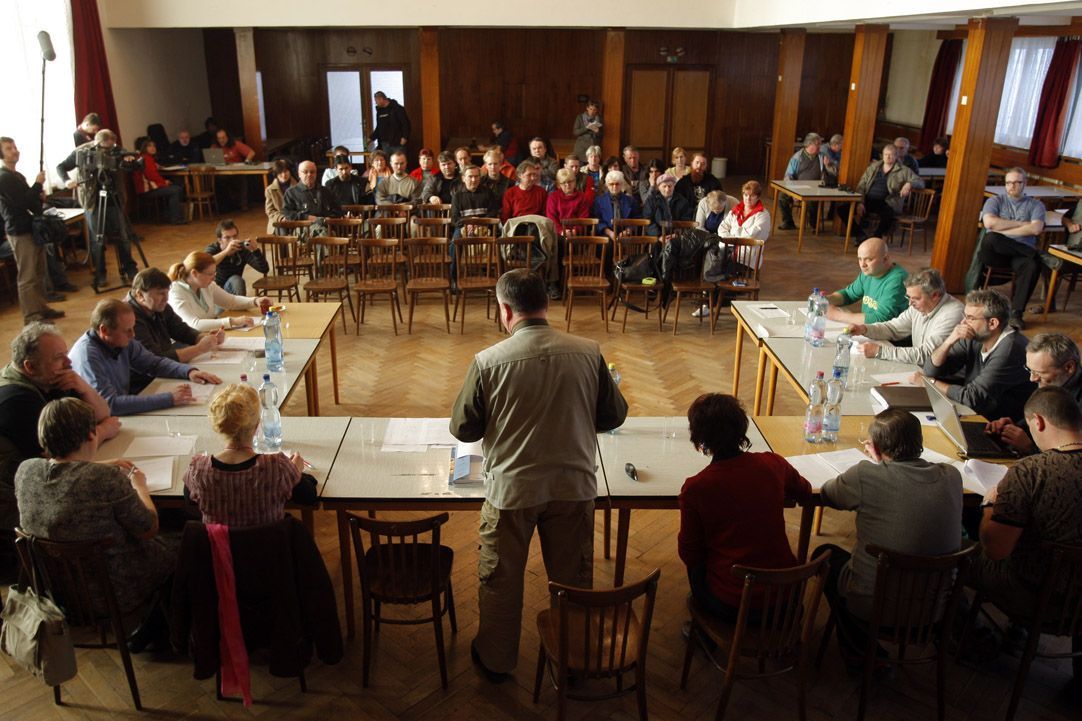 Dobronín v březnu 2011