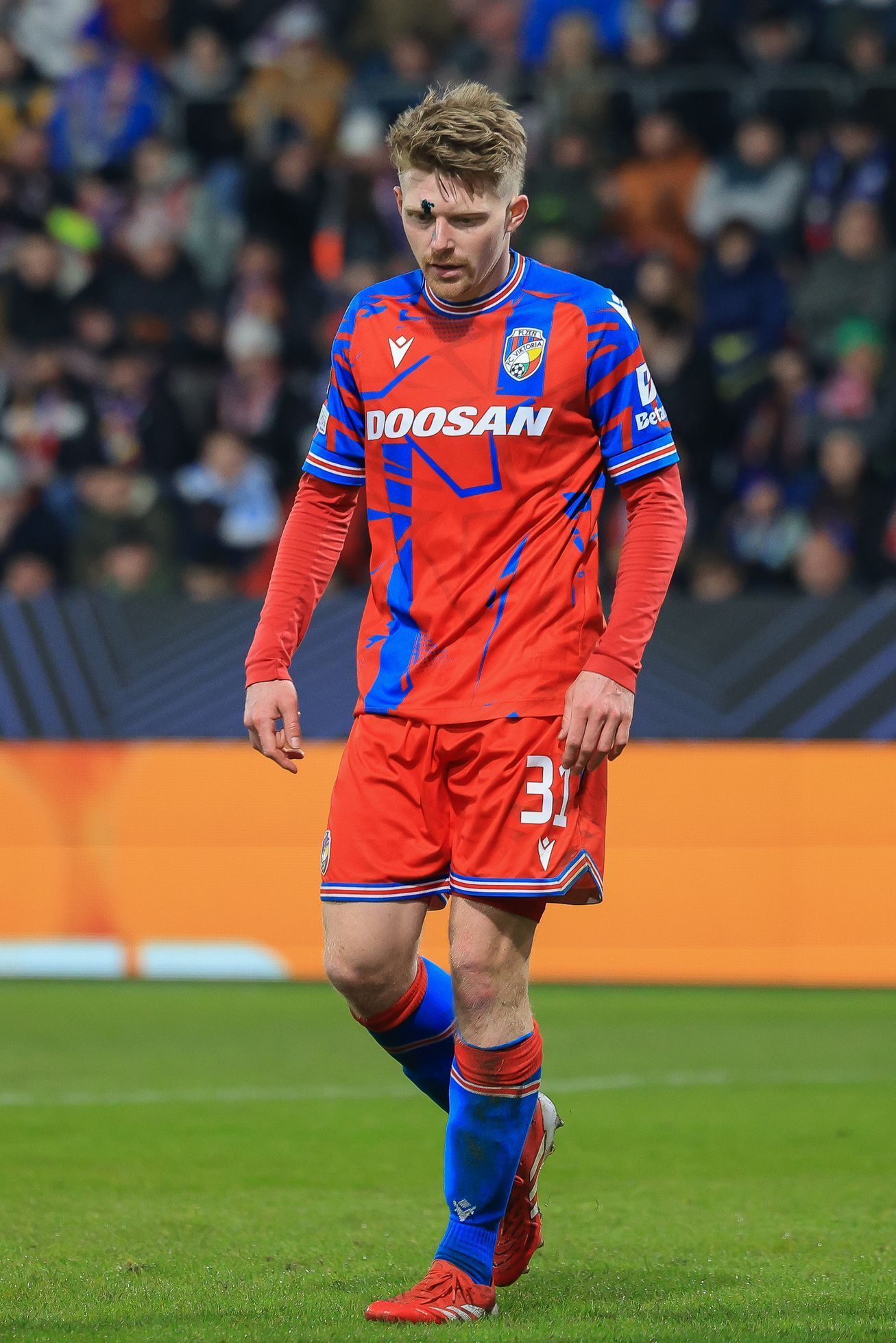 Pavel Šulc v zápase EL Viktora Plzeň - Lazio