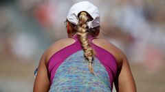 Julia Putincevová na French Open 2018