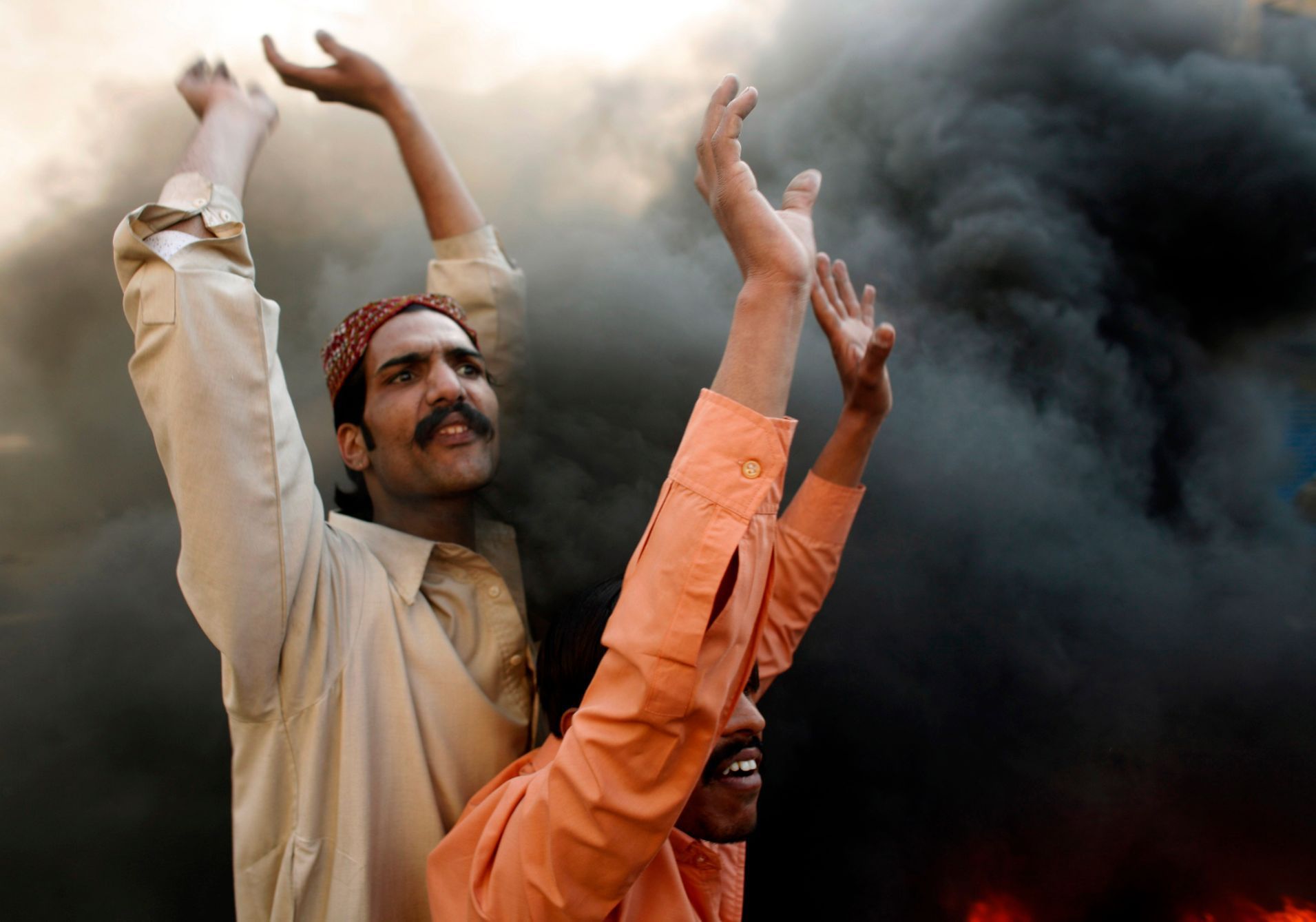 Nepokoje v Rávalpindí v Pákistánu