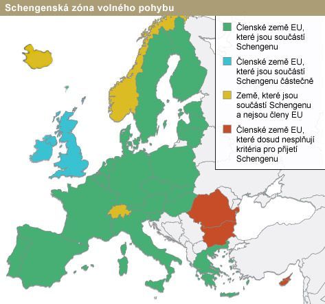 Schengenská zóna volného pohybu
