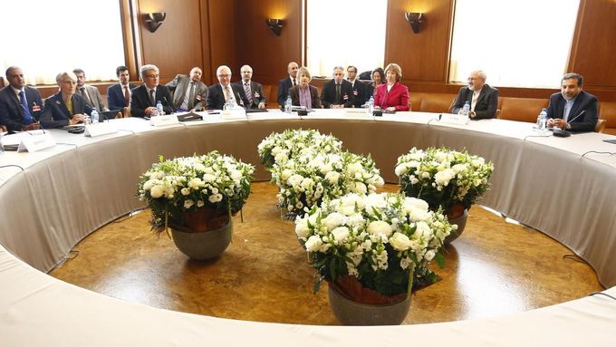 Jednání o íránském jaderném programu v Ženevě.