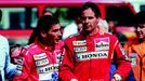 F1, VC San Marian 1992: Ayrton Senna a Gerhard Berger, McLaren