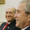 Bush a Olmert v Annapolis