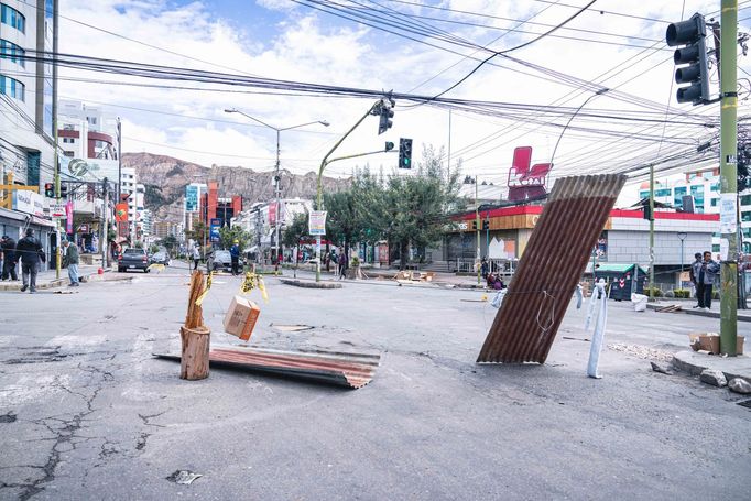 La Paz, Bolívie po rezignaci Evo Moralese