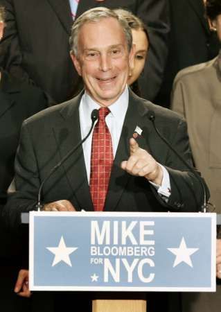 Michael Bloomberg-starosta New Yoku