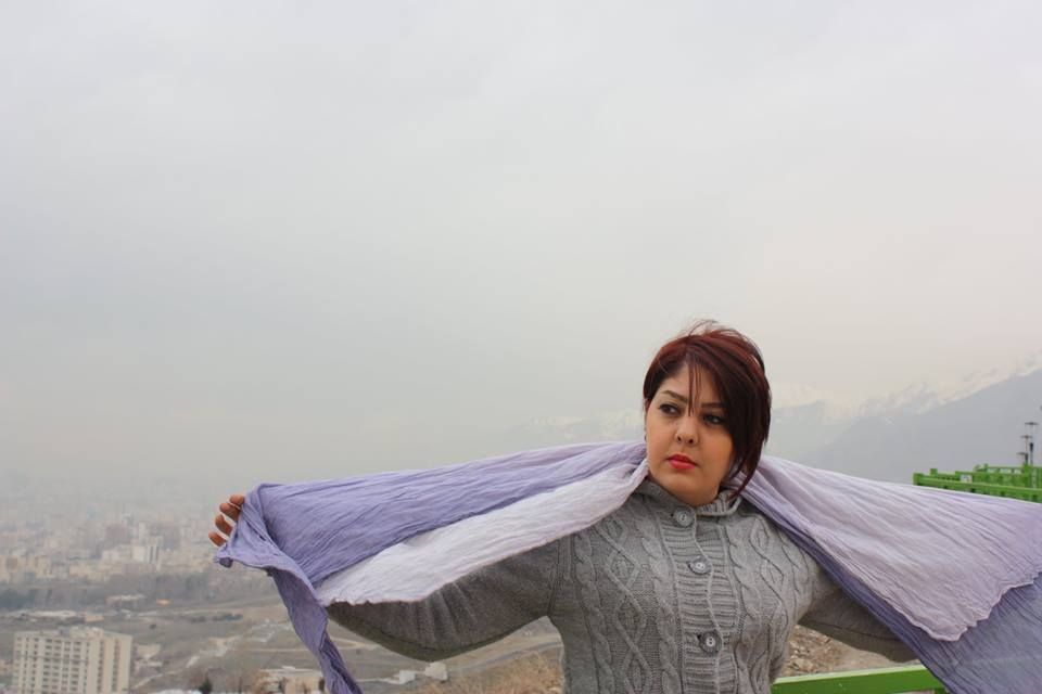 Íránky se fotí bez pokrývky hlavy