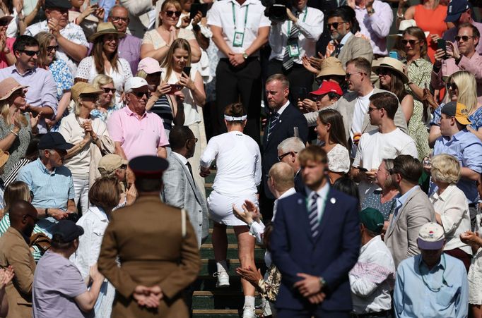 Wimbledon 2024, finále žen - Barbora Krejčíková