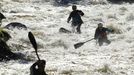Zatím nejtěžší úsek sjetý na paddleboardu je „Papírna“ jen pro ty nejlepší co to ustojí.