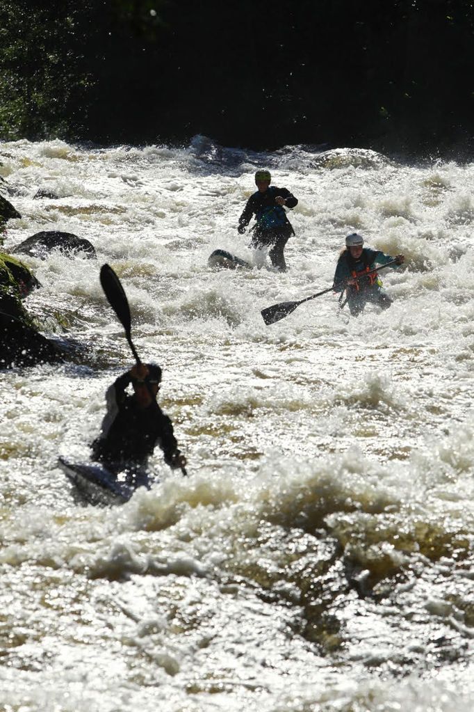 Zatím nejtěžší úsek sjetý na paddleboardu je „Papírna“ jen pro ty nejlepší co to ustojí.