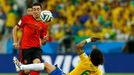 Mexický fotbalista Hector Herrera na MS ve fotbale