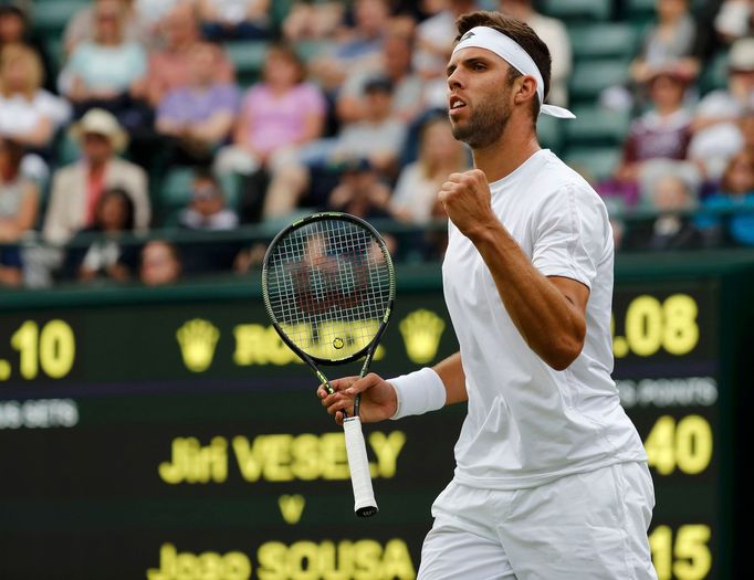 Wimbledon 2016: Jiří Veselý