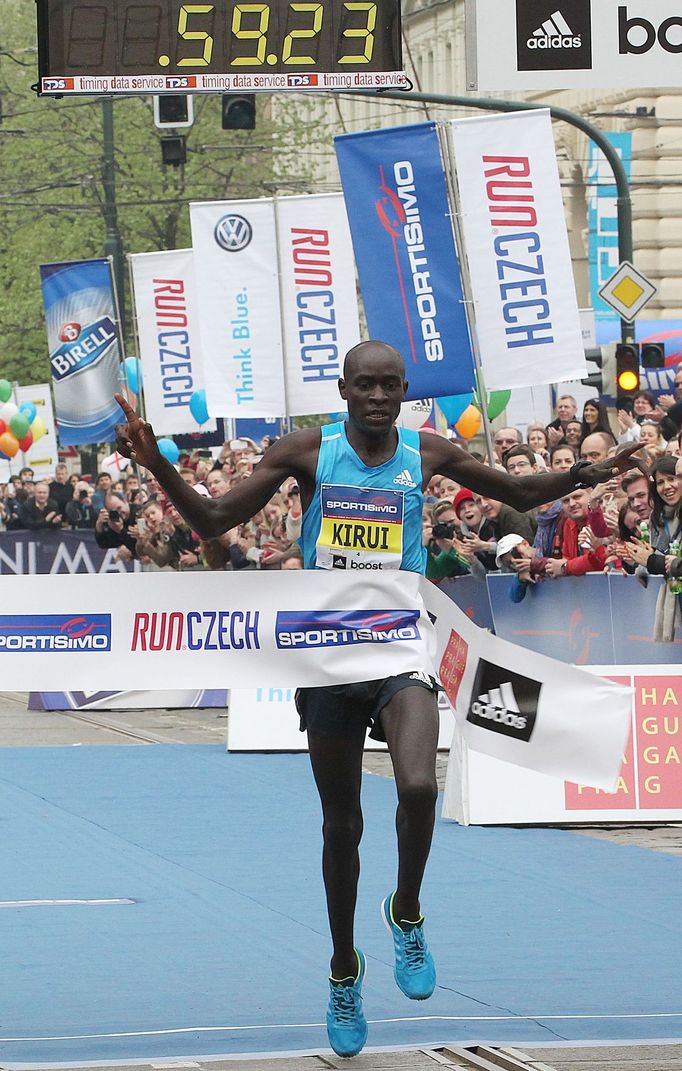 Pražský půlmaraton 2014 (Peter Kirui)