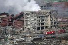 Konečná bilance: Při výbuchu v čínském přístavu Tchien-ťin zahynulo 173 osob