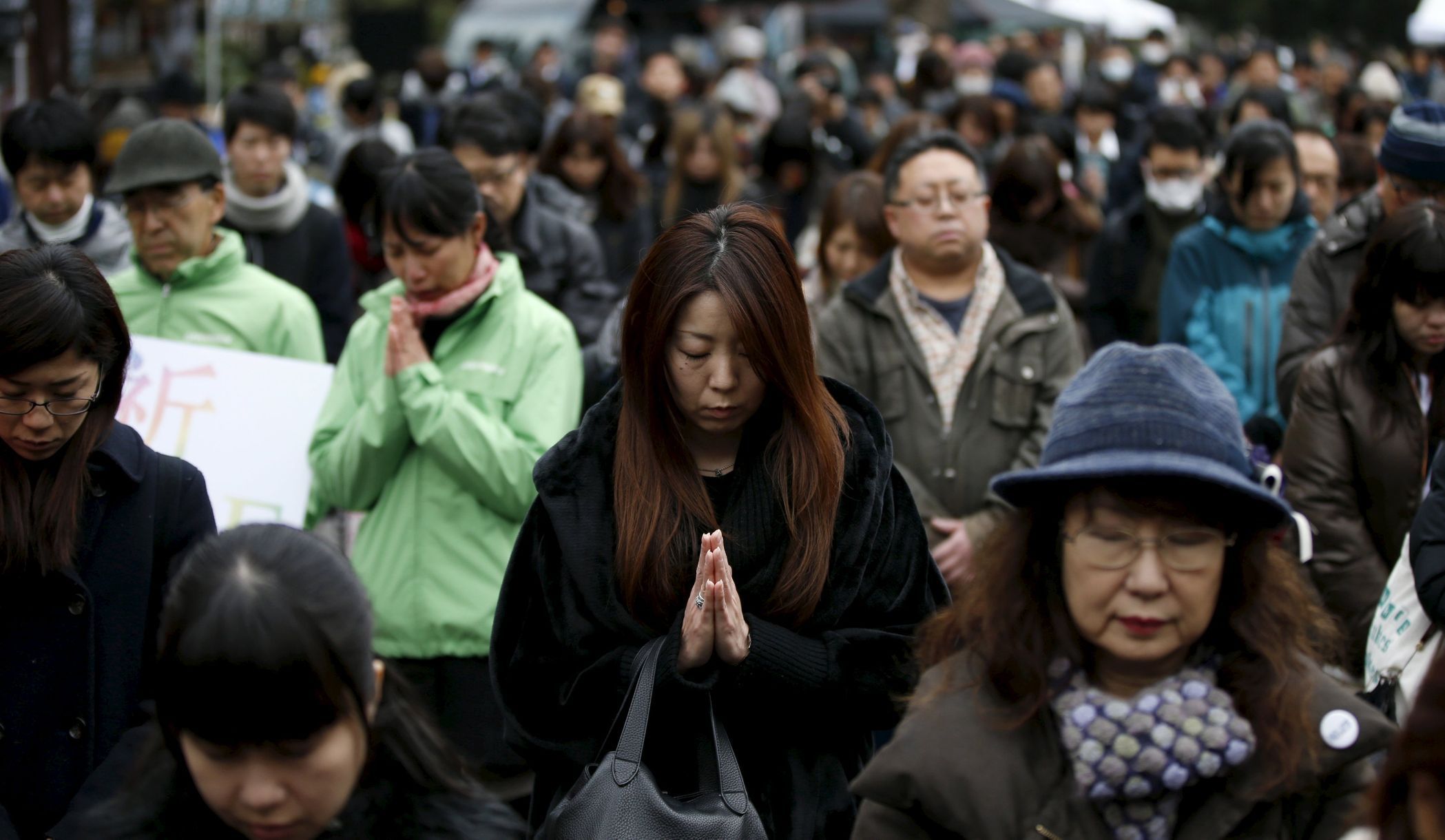Páté výročí přírodní a jaderné katastrofy v Japonsku