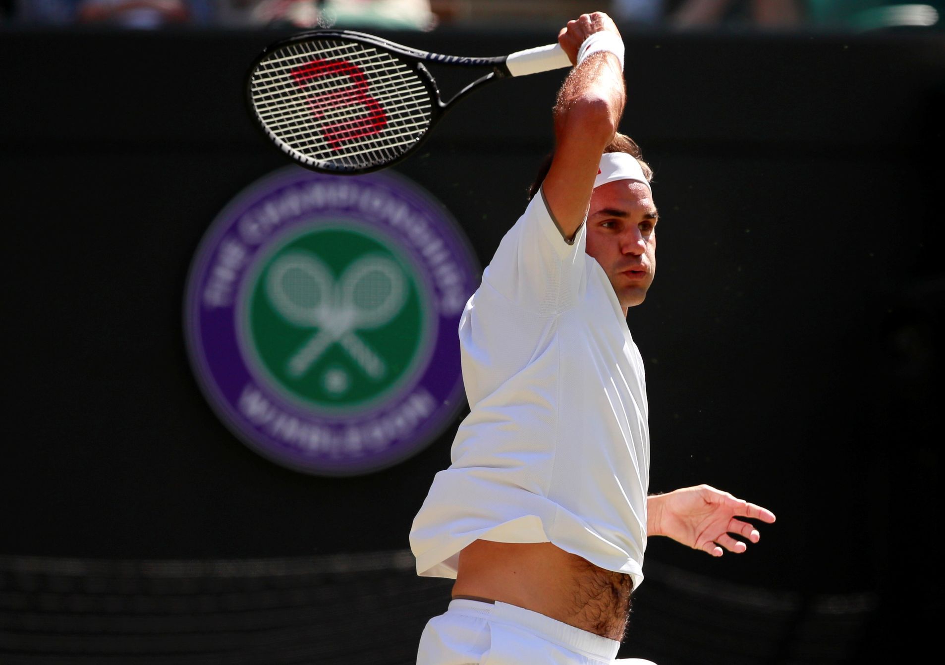 Wimbledon 2019, den čtvrtý: Roger Federer