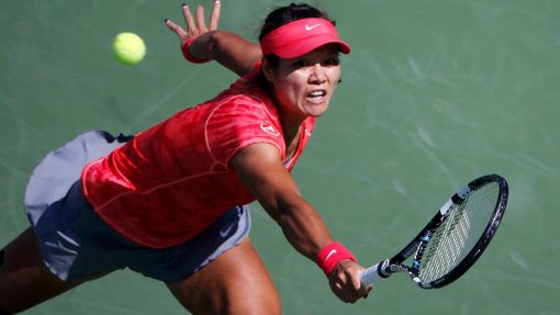 Číňanka Li Na na tenisovém US Open 2013