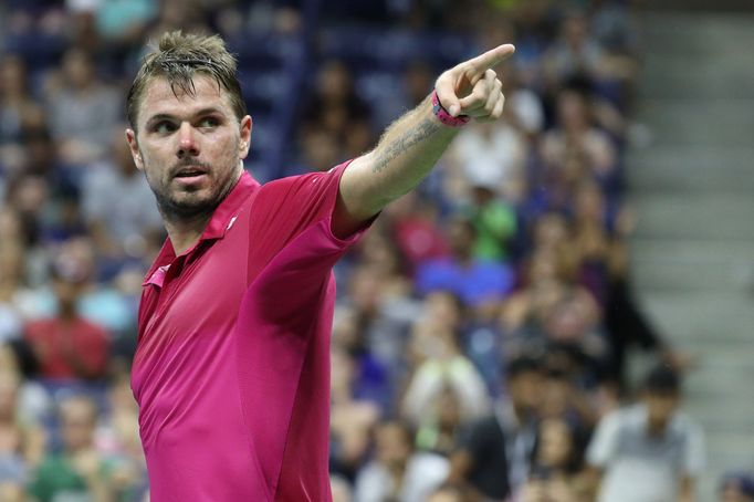 Stan Wawrinka na US Open 2016