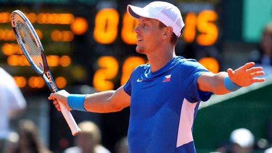 FOTO Berdych Čechům vydláždil cestu k domácímu finále