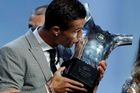 Ronaldo porazil Messiho. Podruhé za sebou byl zvolen nejlepším fotbalistou UEFA