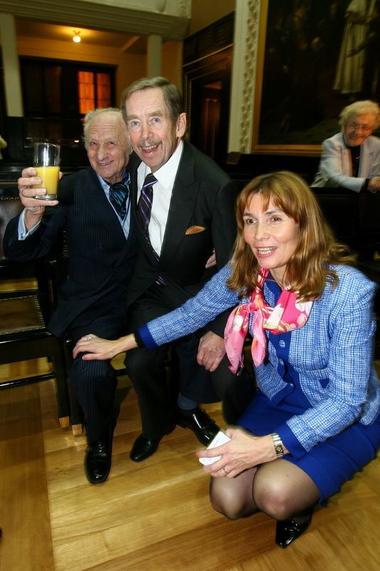 Václav Havel převzal cenu Franze Kafky