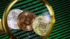 Bitcoin - ilustrace